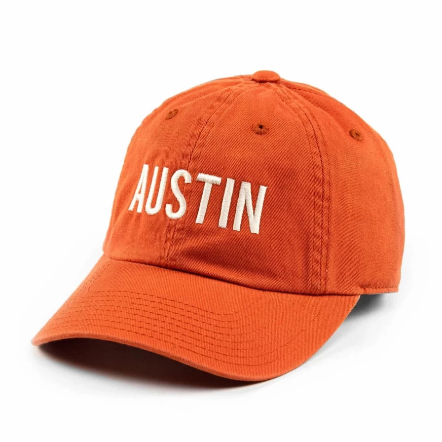 "Stylish Austin Embroidered Baseball Cap - Premium Quality Cotton Adjustable Hat"
