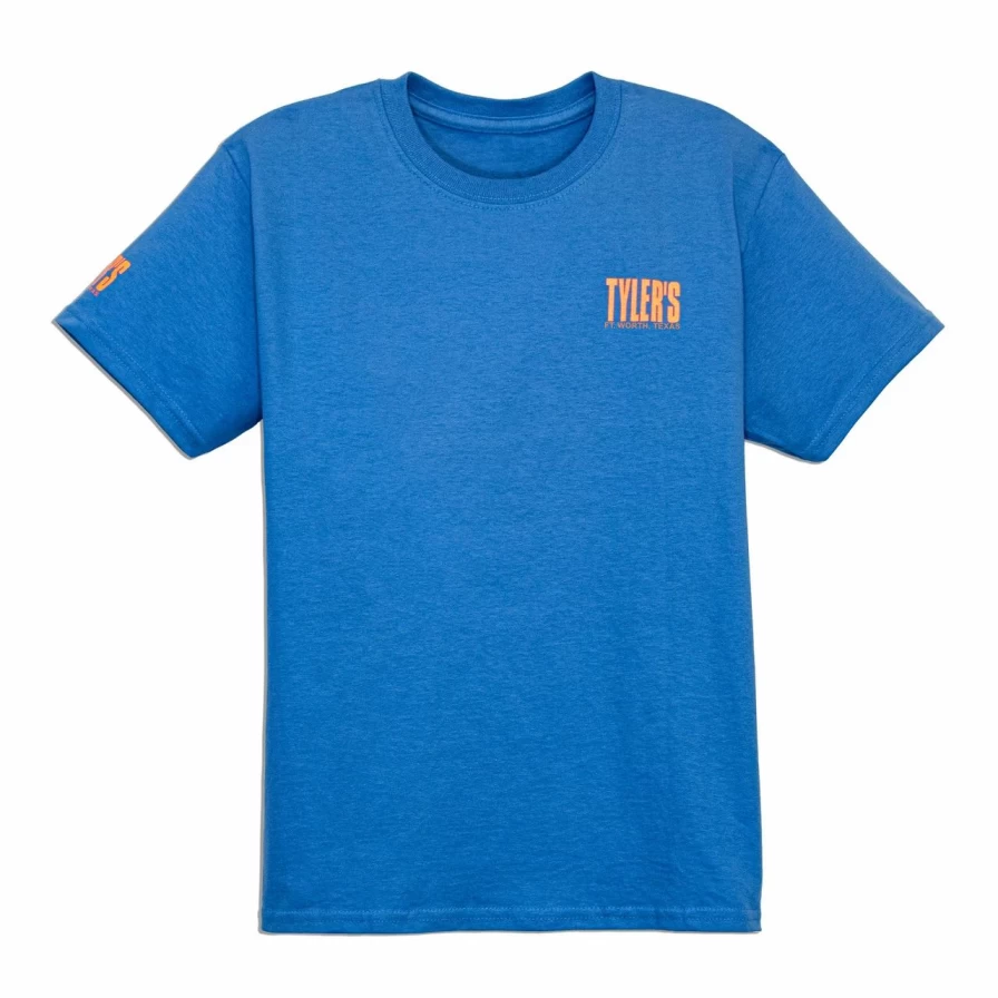 Kids' Tyler Iris Orange T-Shirt - Comfortable Cotton Tee for Boys & Girls