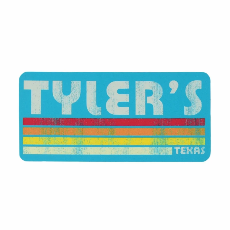 "Tyler's Bueller Sticker - Martha's Vineyard Green Decorative Vinyl Sticker"