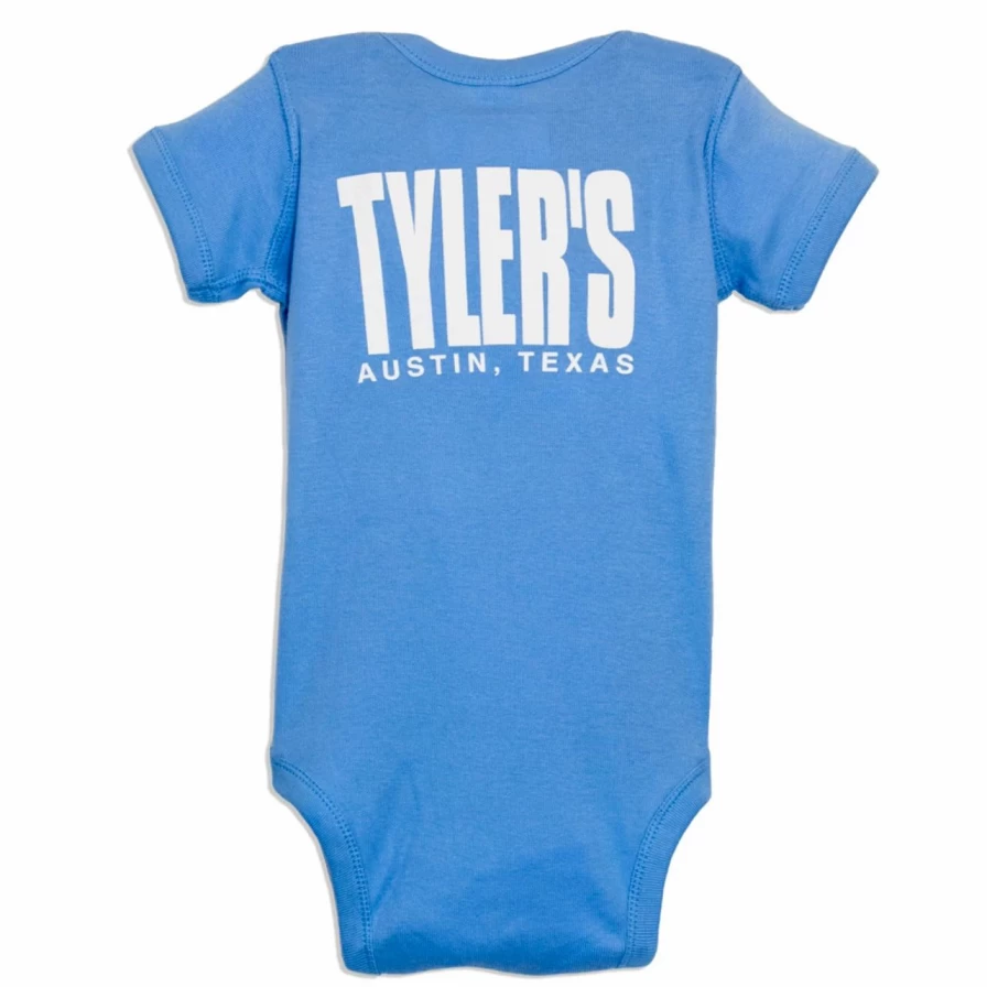 Light Blue and White Onesie by Tyler's - Austin Collection