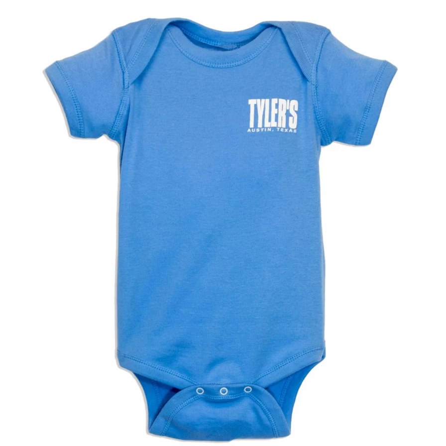 Light Blue and White Onesie by Tyler's - Austin Collection