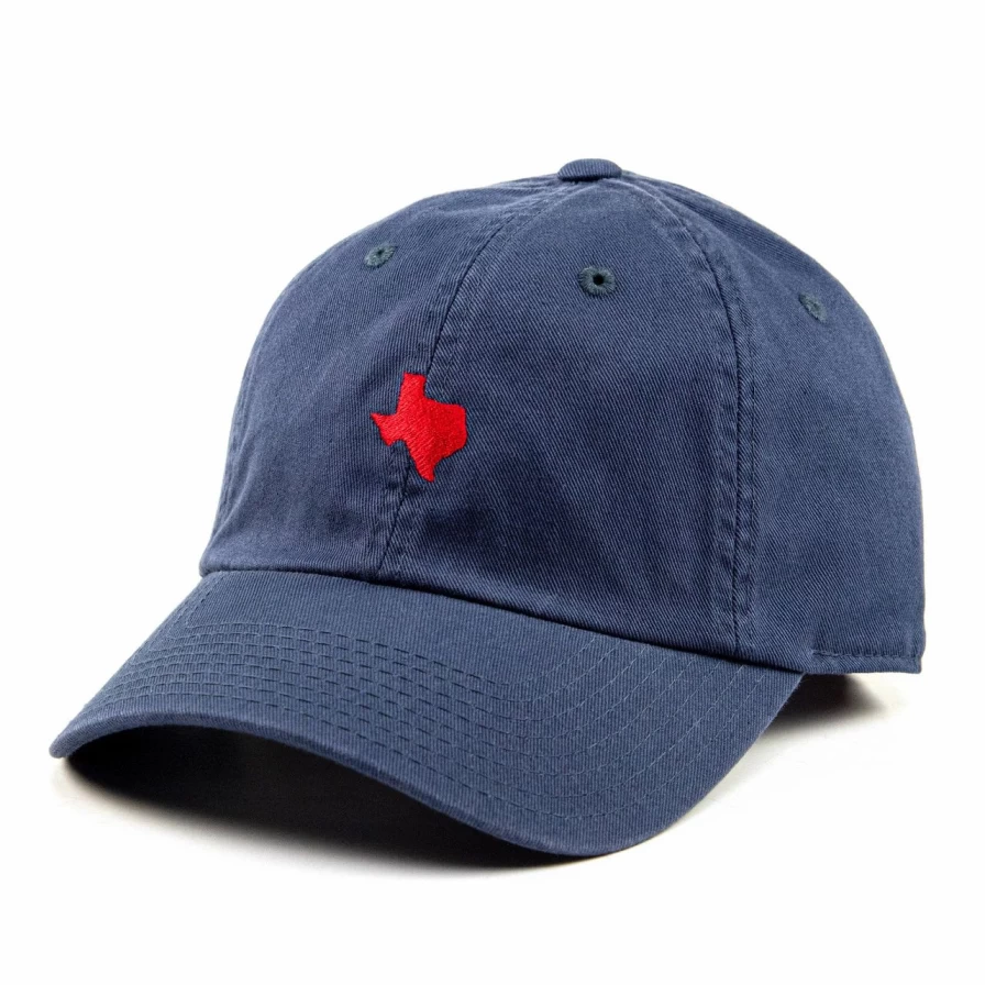 "Official State Of Texas Embroidered Baseball Cap - Adjustable Dad Hat"