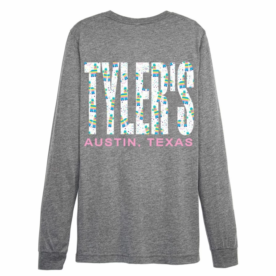 "Stylish Long Sleeve Track Tee for Men - Casual Comfort Fit Party T-Shirt"