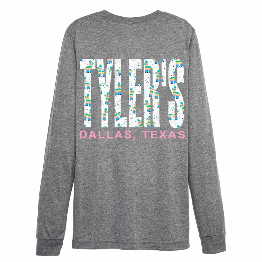 "Stylish Long Sleeve Track Tee for Men - Casual Comfort Fit Party T-Shirt"