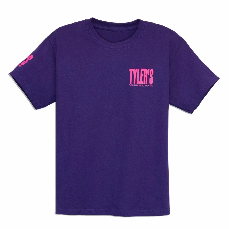Kids' Purple and Pink Tyler's Graphic Tee - Southlake Collection
