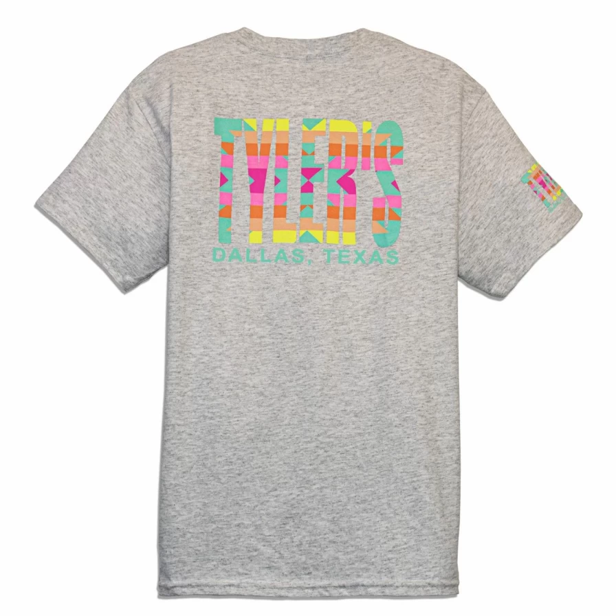 Kids' Grey Aztec Print T-Shirt by Tyler's - Dallas Collection