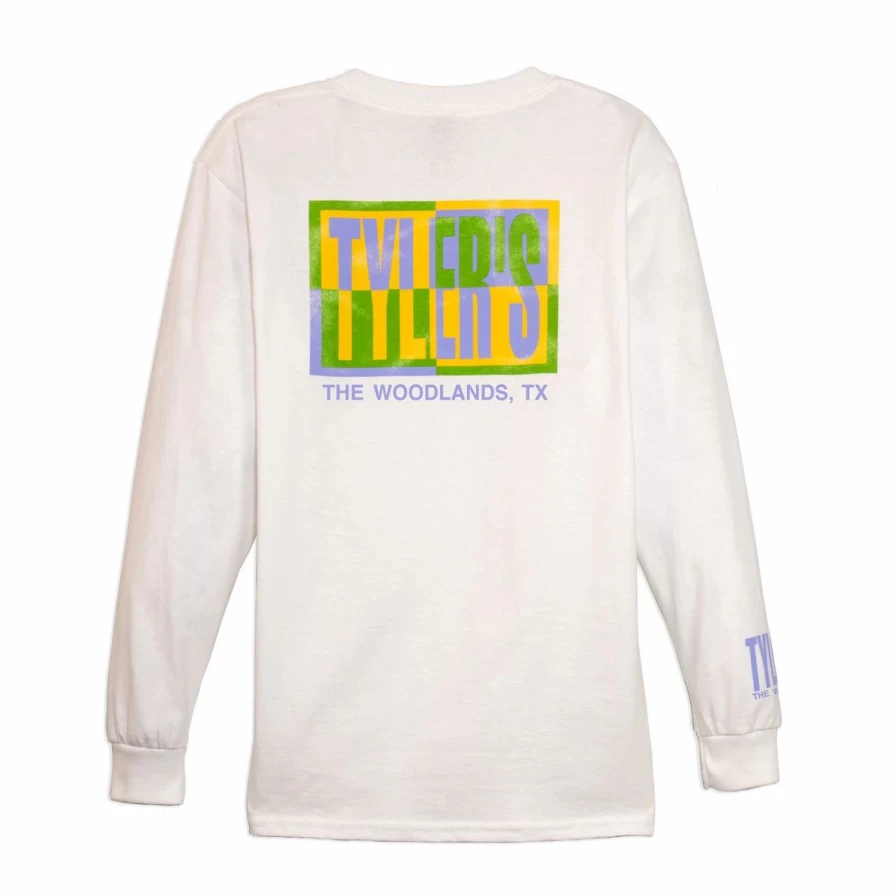 Vintage Kids' Long Sleeve Retro T-Shirt - The Woodlands Style