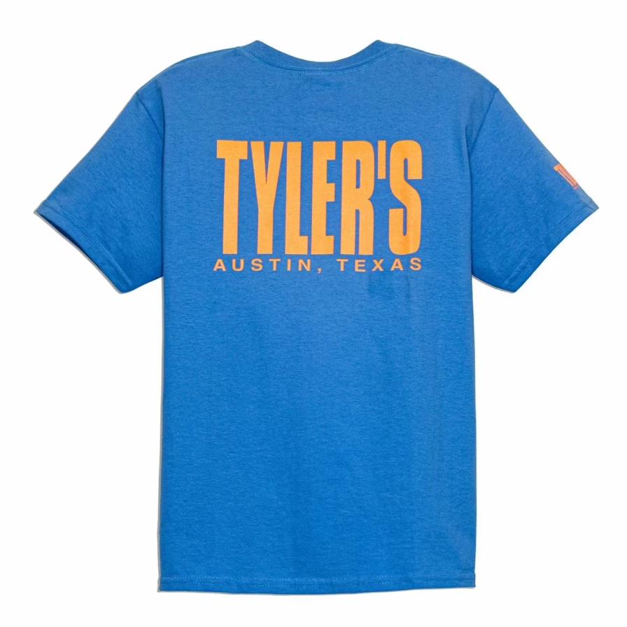 Kids' Tyler Iris Orange T-Shirt Austin Casual Comfortable Tee