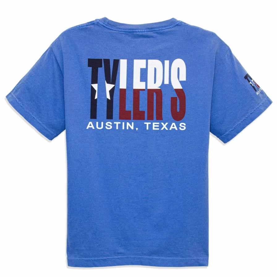 "Kids' Comfort Colors Texas Flag T-Shirt - Austin Tyler's Style Tee"