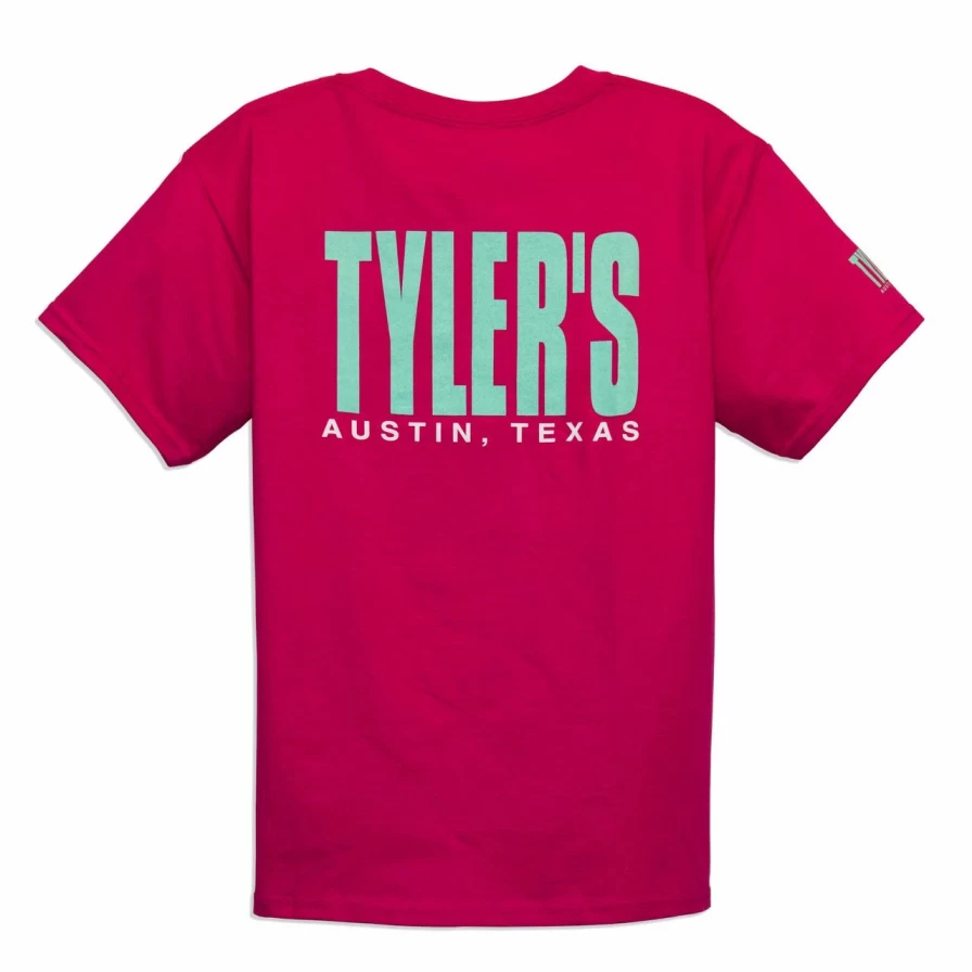 Kids' Tyler's Heliconia Mint Green T-Shirt - Austin Collection - Comfortable Cotton Tee for Boys and Girls