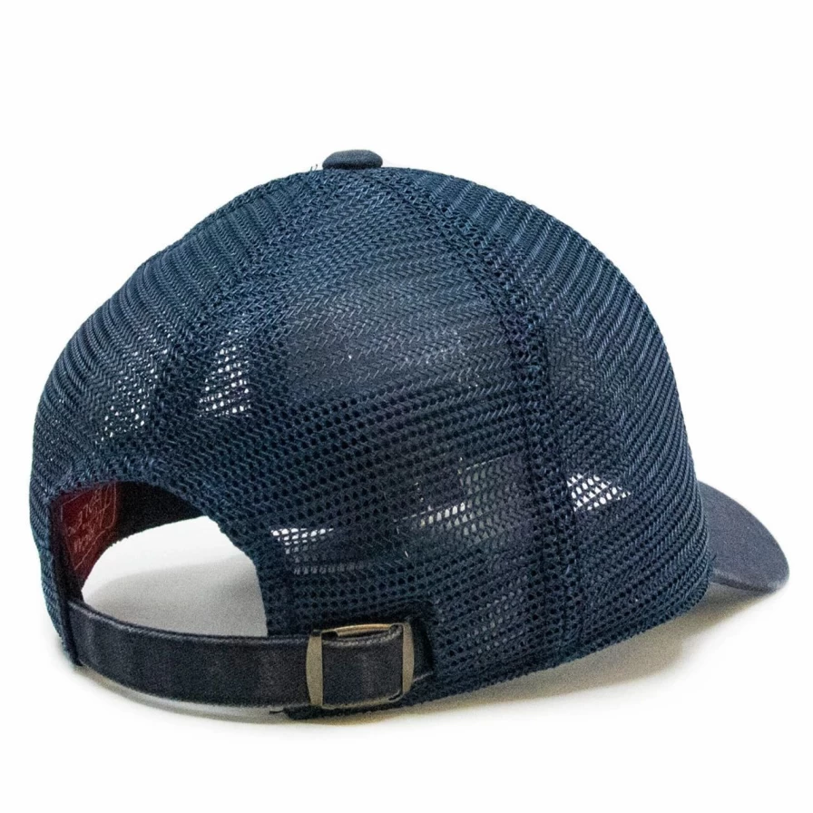 "Republic Of Texas Navy Trucker Hat - Stylish Adjustable Cap"