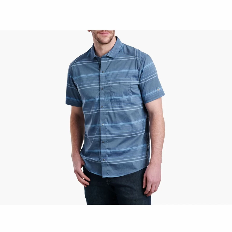Men's Kuhl Intriguer Short Sleeve Button-Up Shirt for Outdoor Adventure & Casual Wear