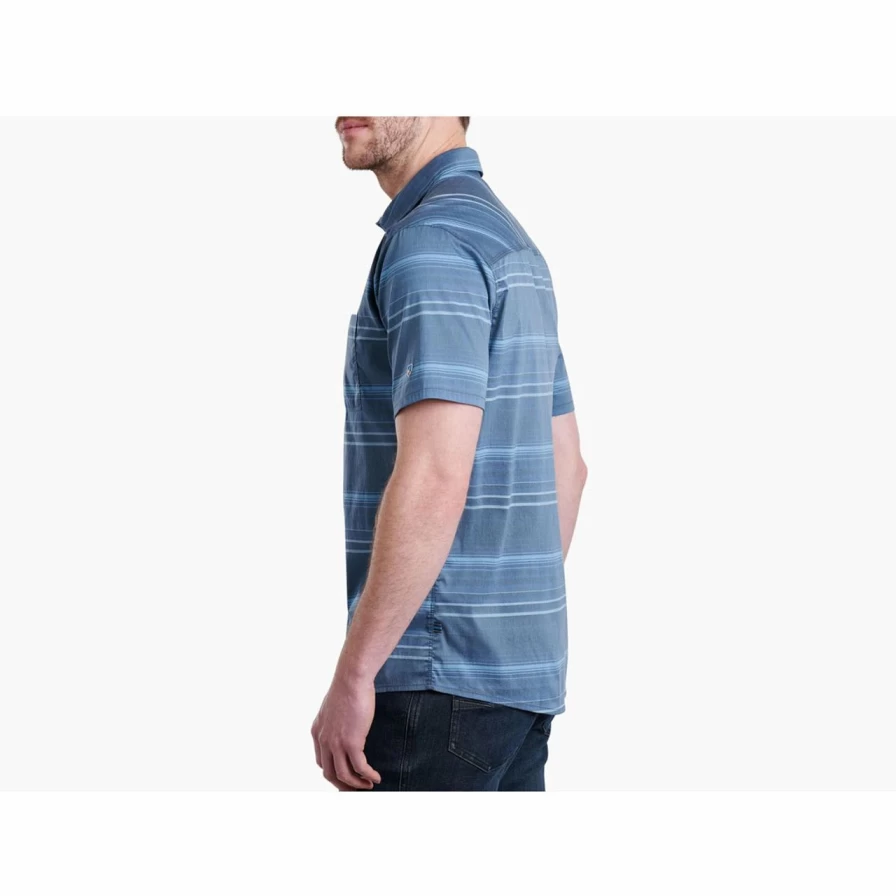 Men's Kuhl Intriguer Short Sleeve Button-Up Shirt for Outdoor Adventure & Casual Wear