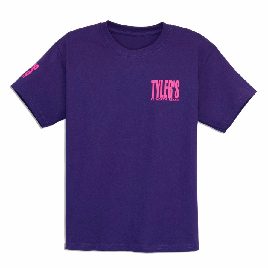 Kids' Purple and Pink Tyler's T-Shirt - Fun and Stylish Tee for Children