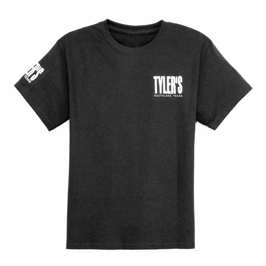 "Kids' Black & White Tyler's Tee - Southlake Graphic T-Shirt"