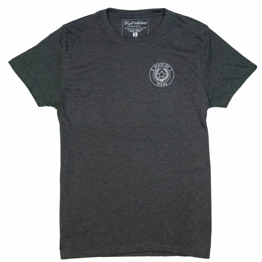 "I'm Going To Texas T-Shirt in Charcoal | Vintage Style Tee for Men & Women"