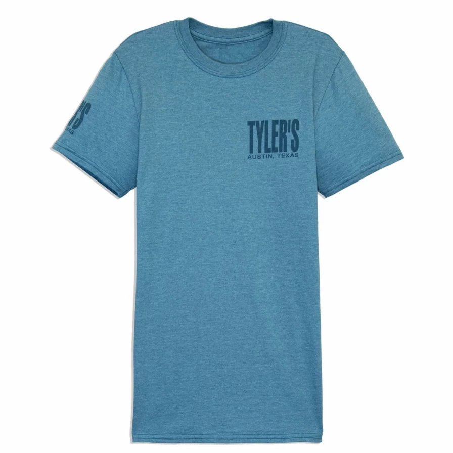 Tyler's Tee Austin Heather Galapagos/Galapagos Color Comfort Cotton T-Shirt