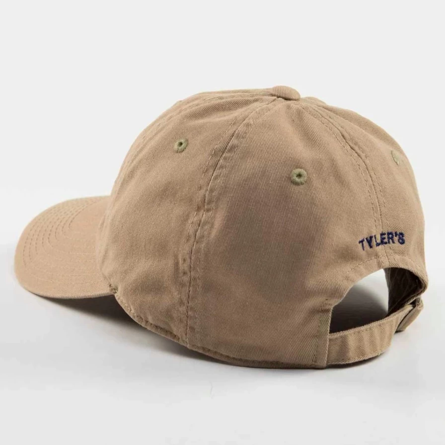 "Stylish Khaki and Navy Fort Worth Baseball Cap for Men and Women"