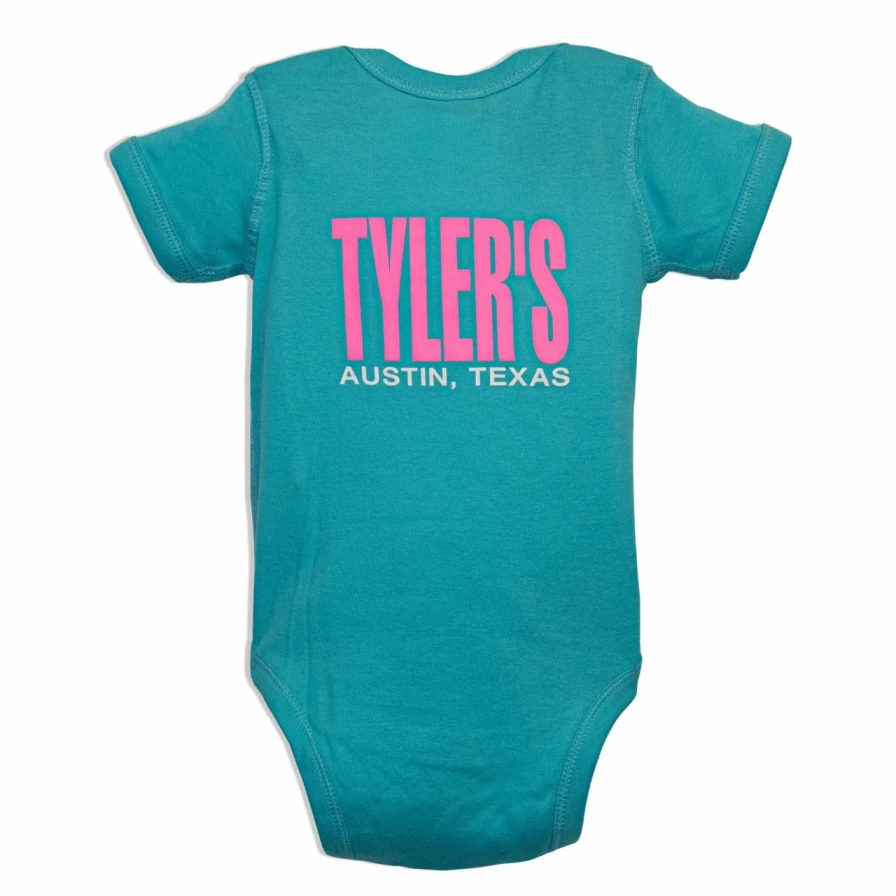 Tyler's Caribbean Blue and Pink Panther Adult Onesie - Austin Themed Sleepwear