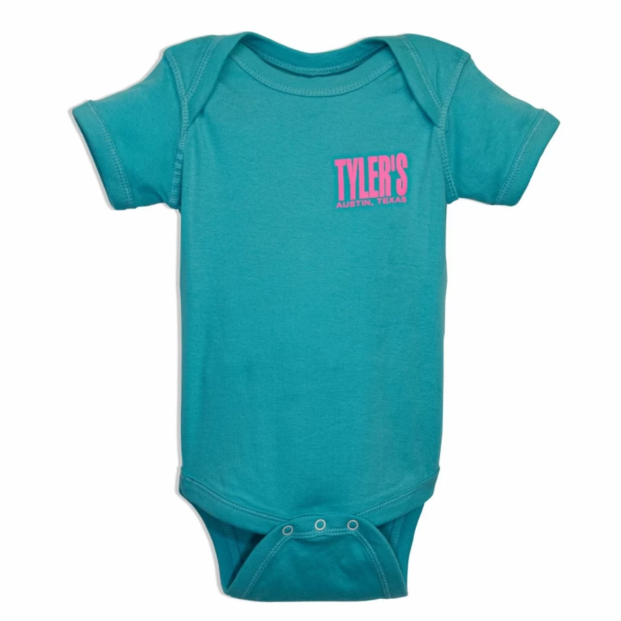 Tyler's Caribbean Blue and Pink Panther Adult Onesie - Austin Themed Sleepwear