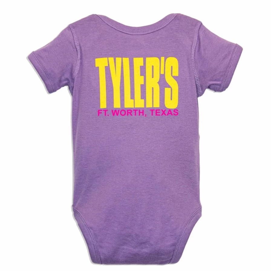 Lavender and Yellow Onesie - Comfortable Tyler's Brand Baby Romper for Ft. Worth