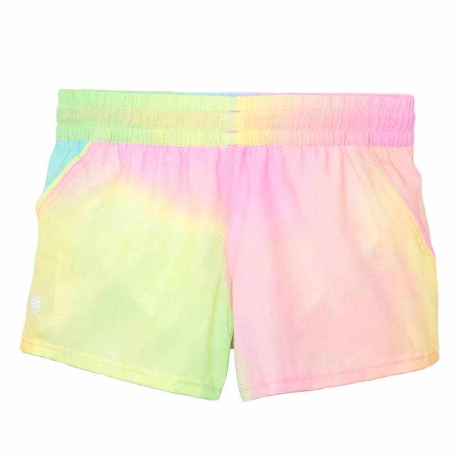 Women's Pink Tie Dye City Shorts - Comfortable Summer Casual Shorts