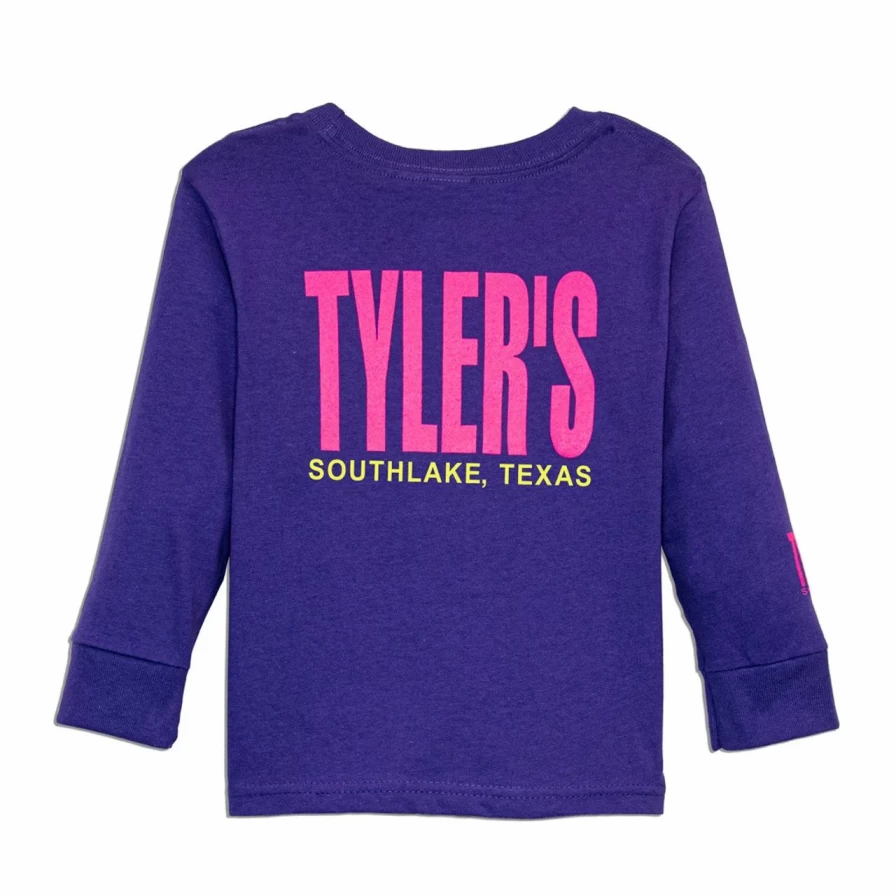 "Purple and Pink Long Sleeve T-Shirt for Toddlers – Southlake Collection"