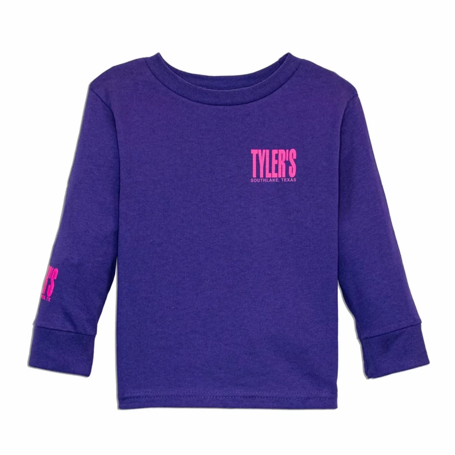 "Purple and Pink Long Sleeve T-Shirt for Toddlers – Southlake Collection"