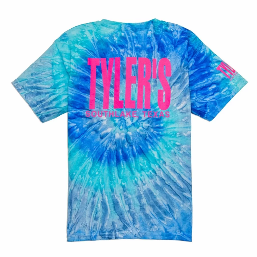Kids' Tie-Dye T-Shirt in Blue and Pink - Stylish Comfort for Boys and Girls