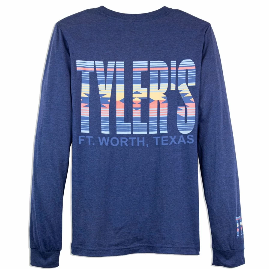 "Tyler's Classic Long Sleeve Tucson T-Shirt | Comfortable Casual Wear For Men"